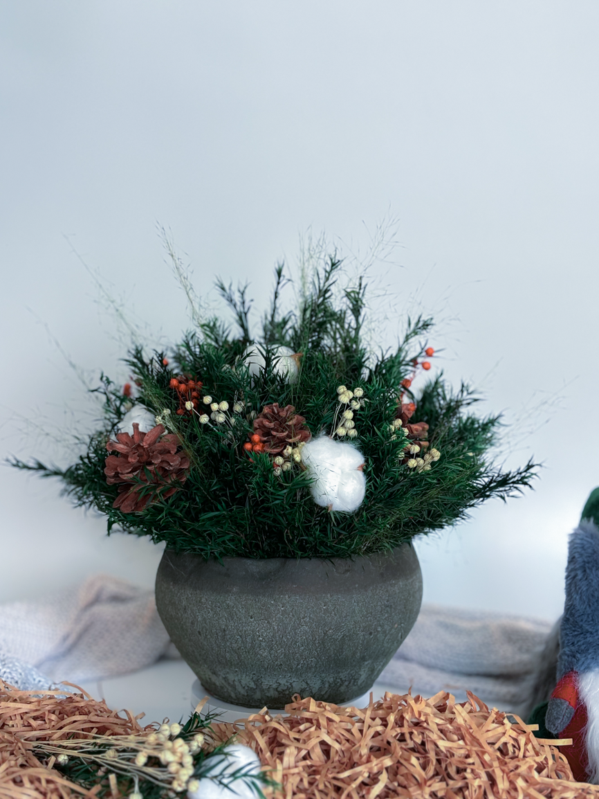 Snowy Sprig Bouquet
