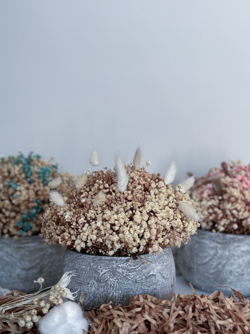 
                  
                    Golden Glow Dried Flower Bouquet - Small
                  
                